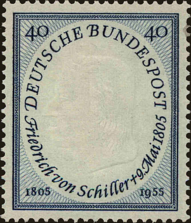 Front view of Germany 727 collectors stamp