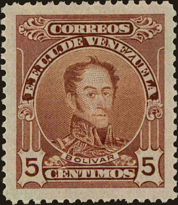 Front view of Venezuela 269 collectors stamp