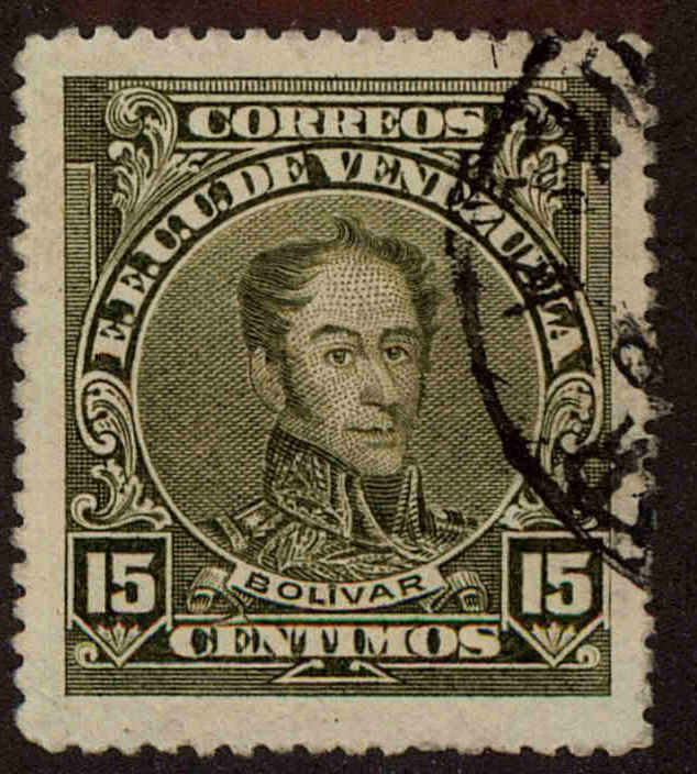 Front view of Venezuela 274 collectors stamp