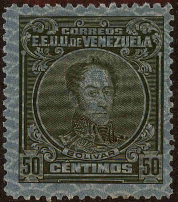 Front view of Venezuela 301 collectors stamp