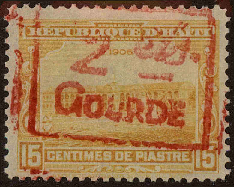 Front view of Haiti 272 collectors stamp