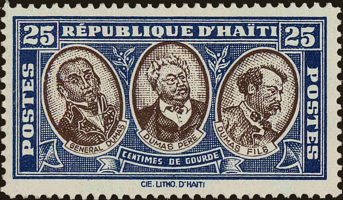 Front view of Haiti 336 collectors stamp