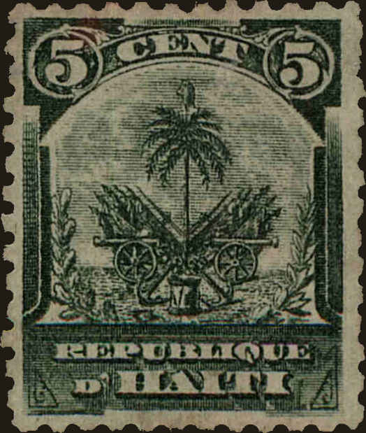 Front view of Haiti 49 collectors stamp