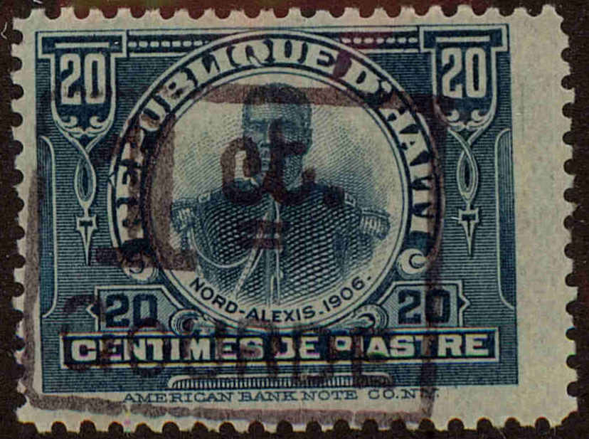 Front view of Haiti 191 collectors stamp