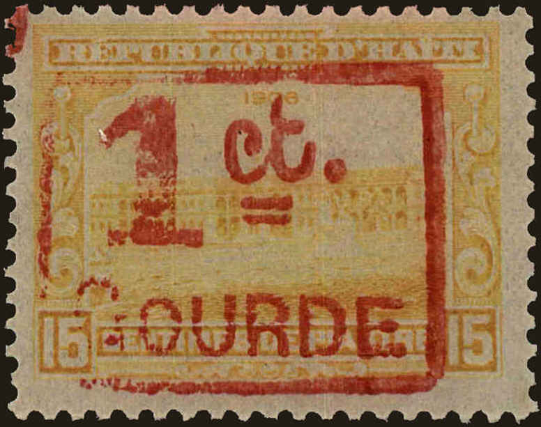 Front view of Haiti 268 collectors stamp
