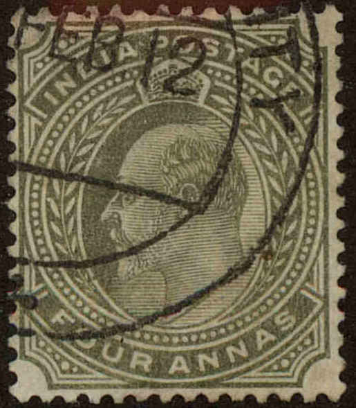 Front view of India 66 collectors stamp