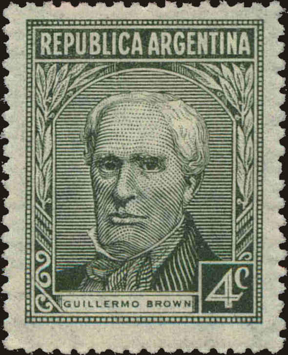 Front view of Argentina 426 collectors stamp