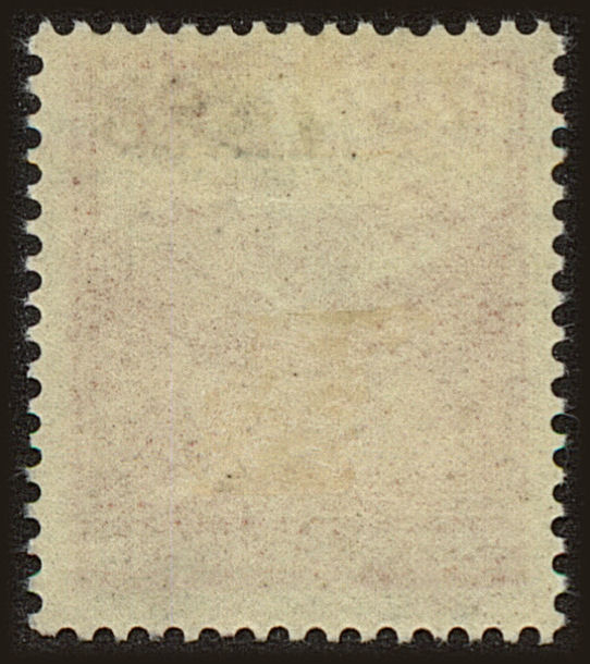 Back view of Liechtenstein Scott #108 stamp