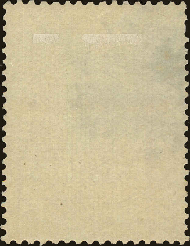 Back view of Liechtenstein Scott #3 stamp