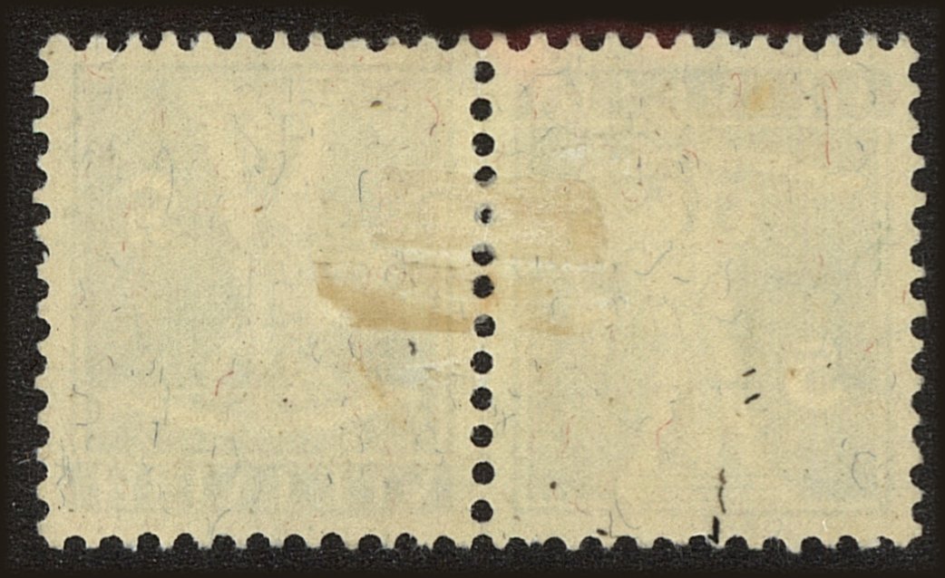 Back view of Switzerland Scott #152a stamp