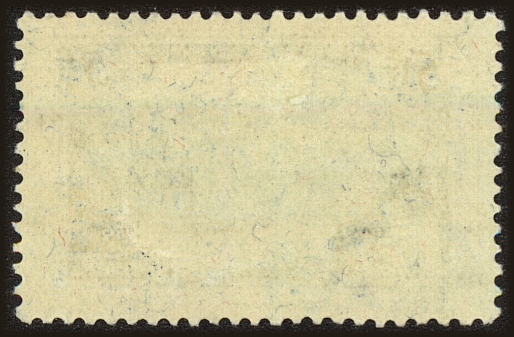 Back view of Switzerland Scott #206 stamp