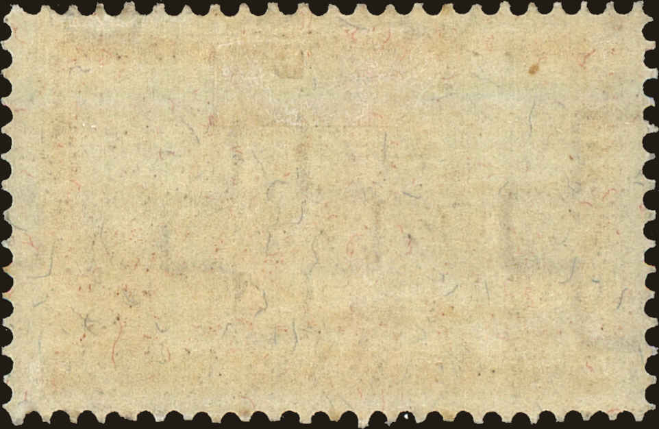 Back view of Switzerland Scott #209 stamp