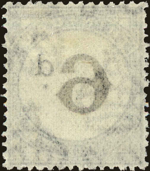 Back view of Trinidad and Tobago JScott #6 stamp