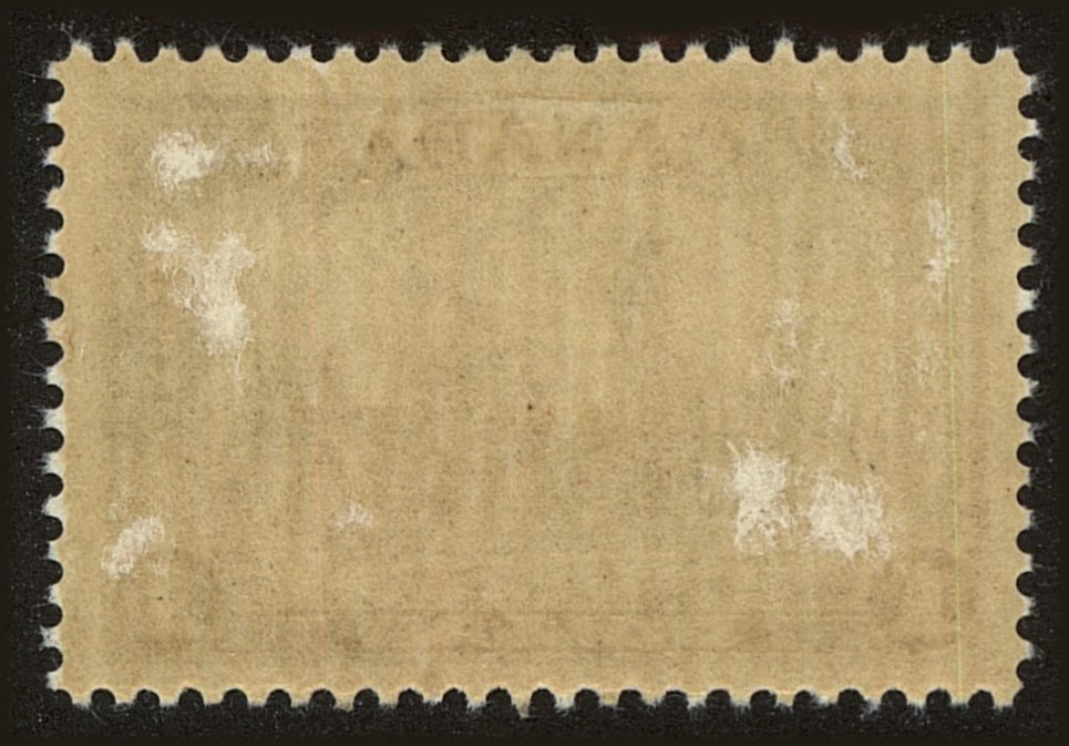 Back view of Canada Scott #245 stamp