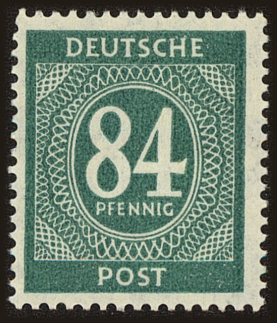 Front view of Germany 555 collectors stamp
