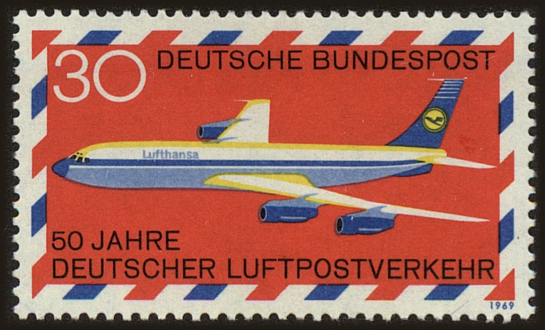 Front view of Germany 994 collectors stamp