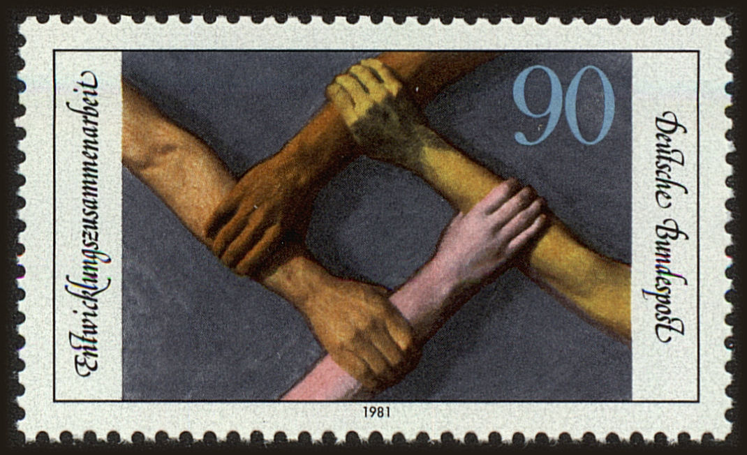 Front view of Germany 1356 collectors stamp