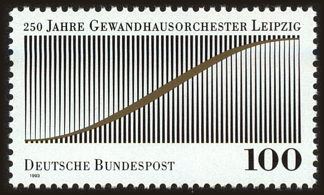 Front view of Germany 1775 collectors stamp