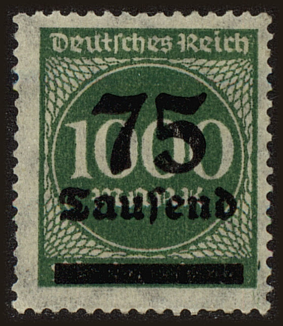 Front view of Germany 252 collectors stamp
