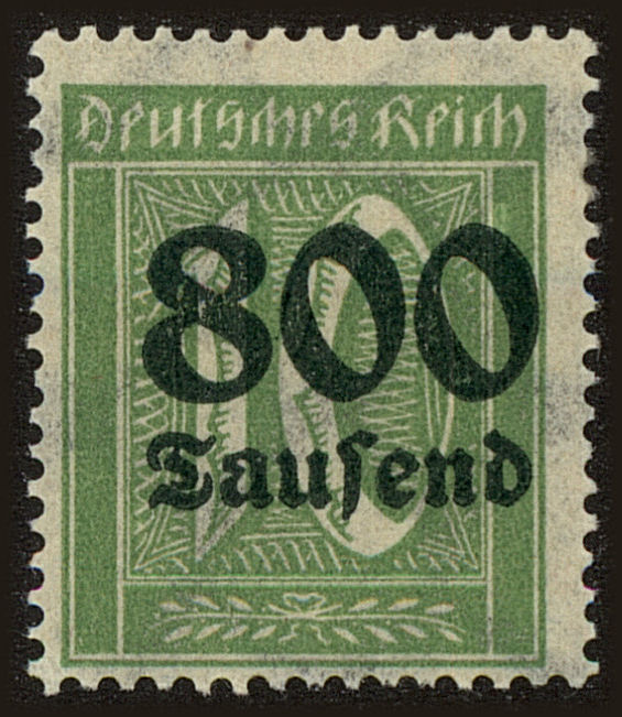Front view of Germany 262 collectors stamp