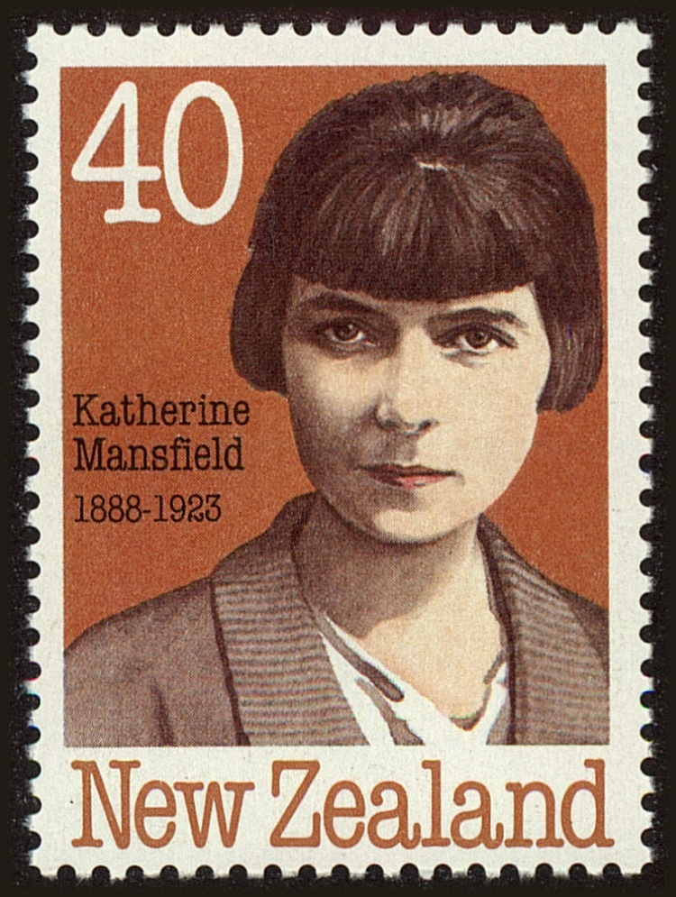 Front view of New Zealand 946 collectors stamp