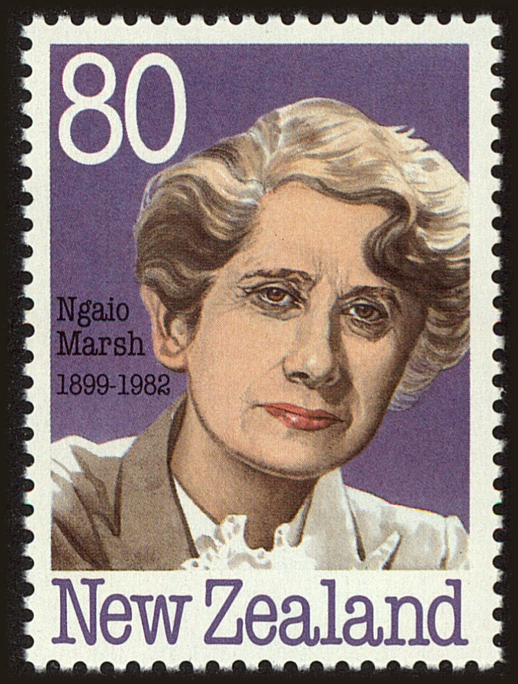 Front view of New Zealand 949 collectors stamp