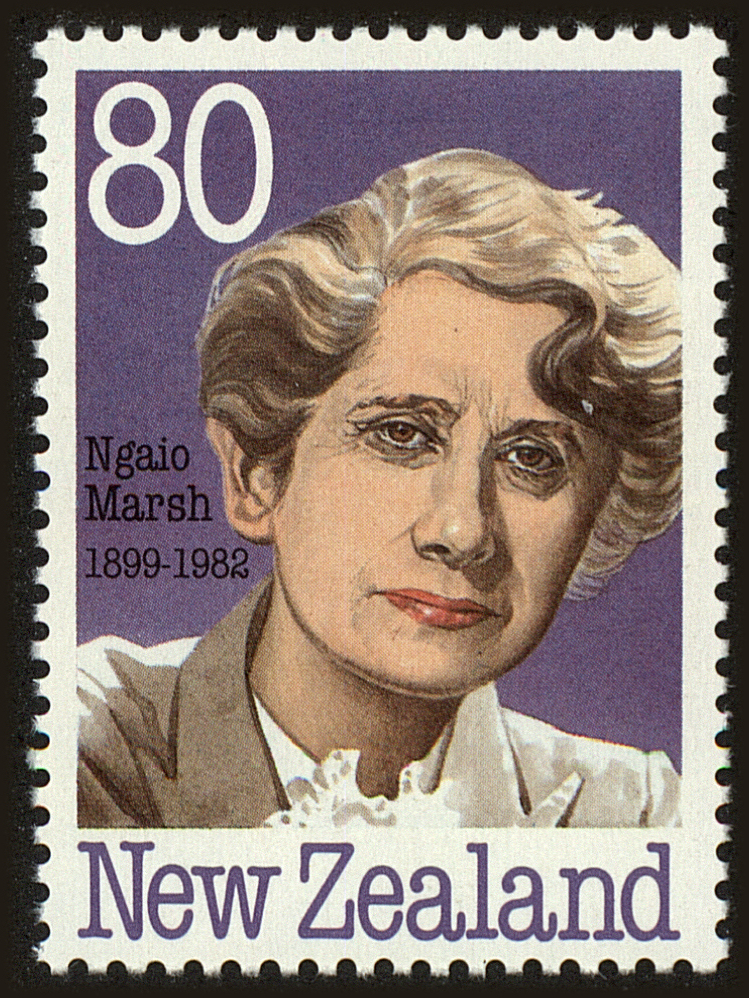 Front view of New Zealand 949 collectors stamp