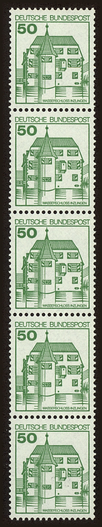 Front view of Germany 1310 collectors stamp