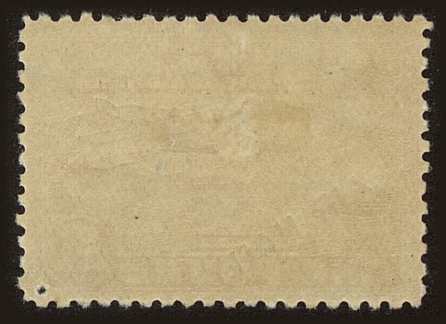 Back view of New Guinea CScott #13 stamp