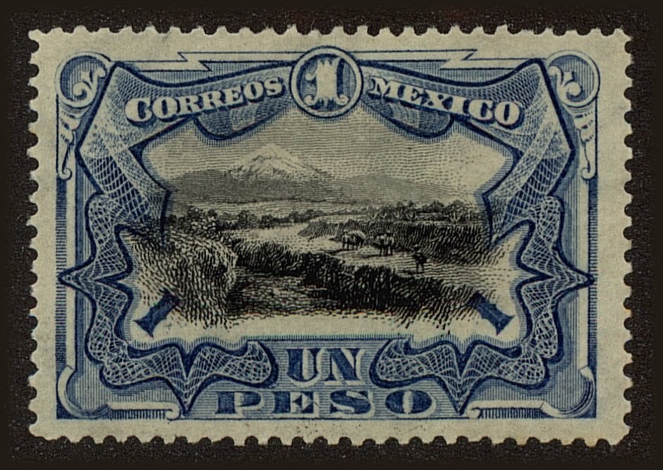 Front view of Mexico 302 collectors stamp
