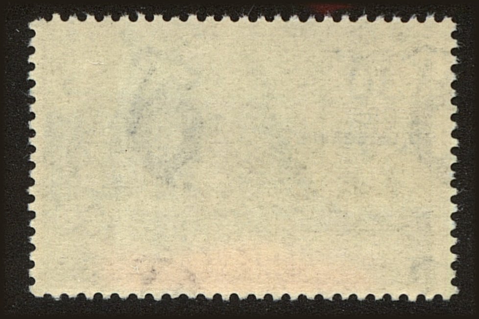 Back view of Norway BScott #3 stamp