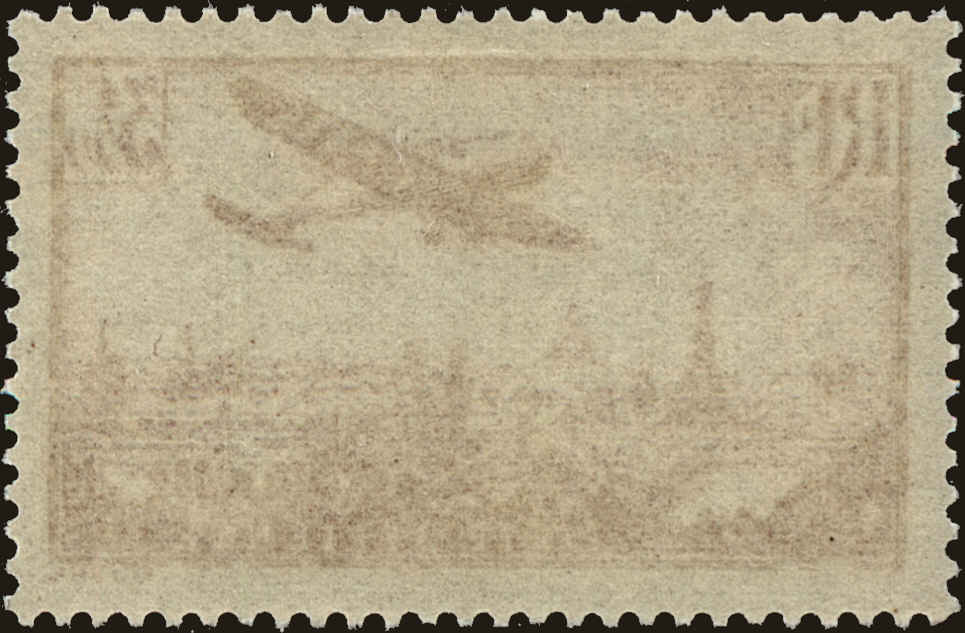 Back view of France CScott #13 stamp