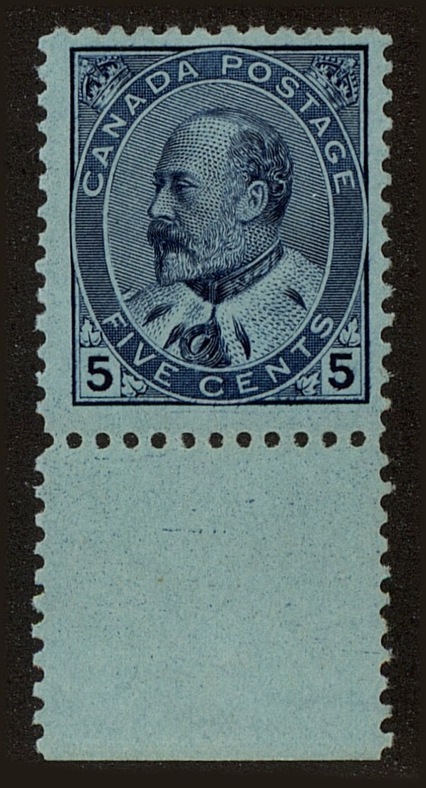 Front view of Canada 91 collectors stamp
