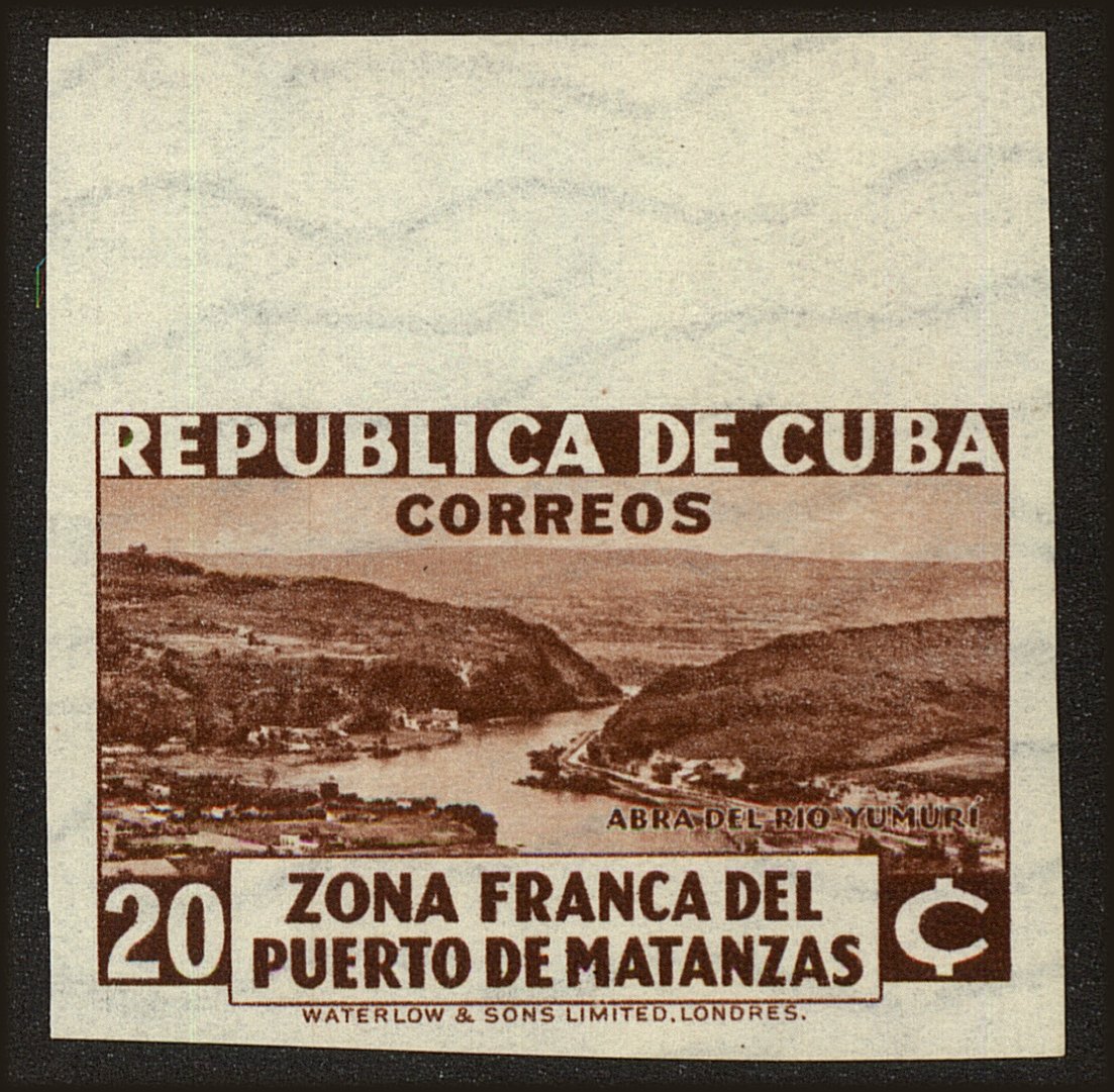 Front view of Cuba (Republic) 330 collectors stamp