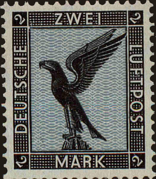 Front view of Germany C33 collectors stamp