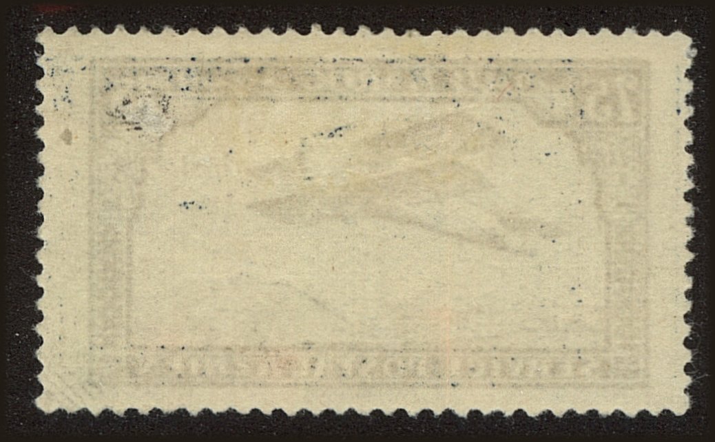 Back view of French Morocco CScott #4 stamp