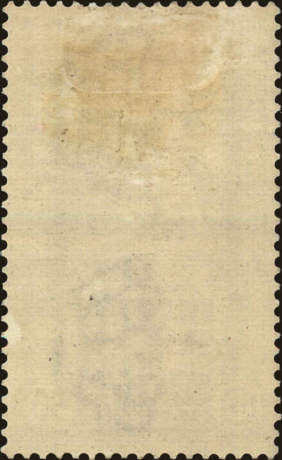 Back view of Italy Scott #347 stamp