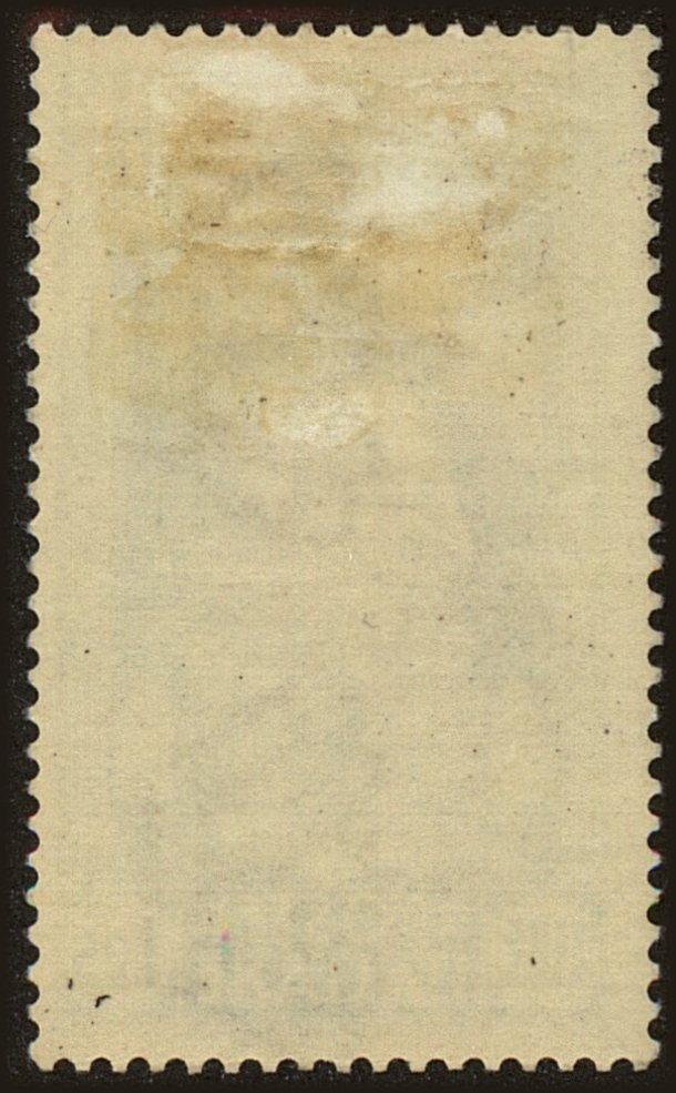 Back view of Italy Scott #348 stamp