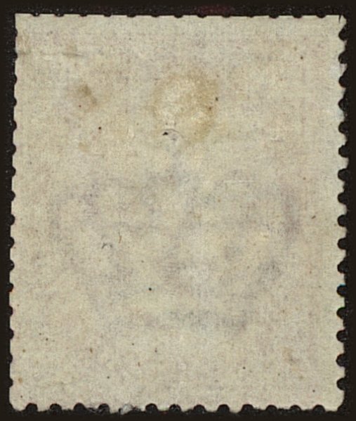 Back view of Italy Scott #31a stamp