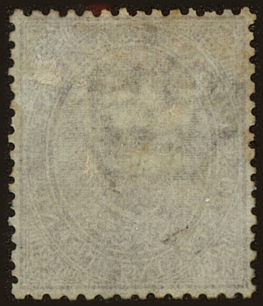 Back view of Italy Scott #49 stamp