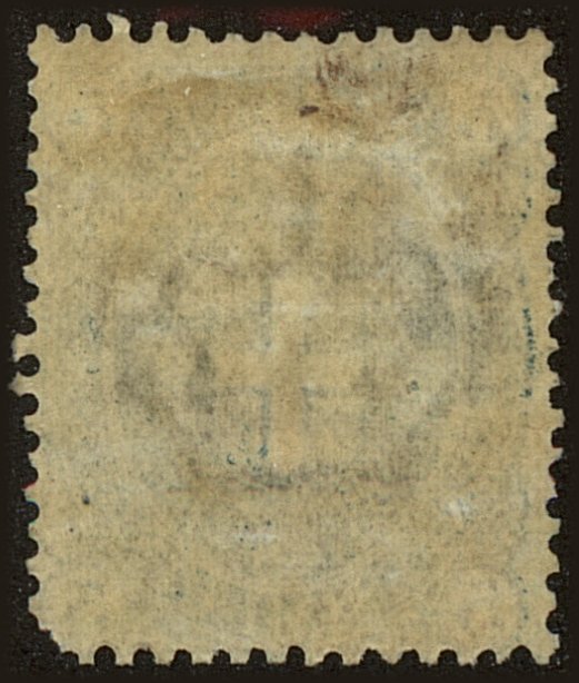 Back view of Italy Scott #52 stamp