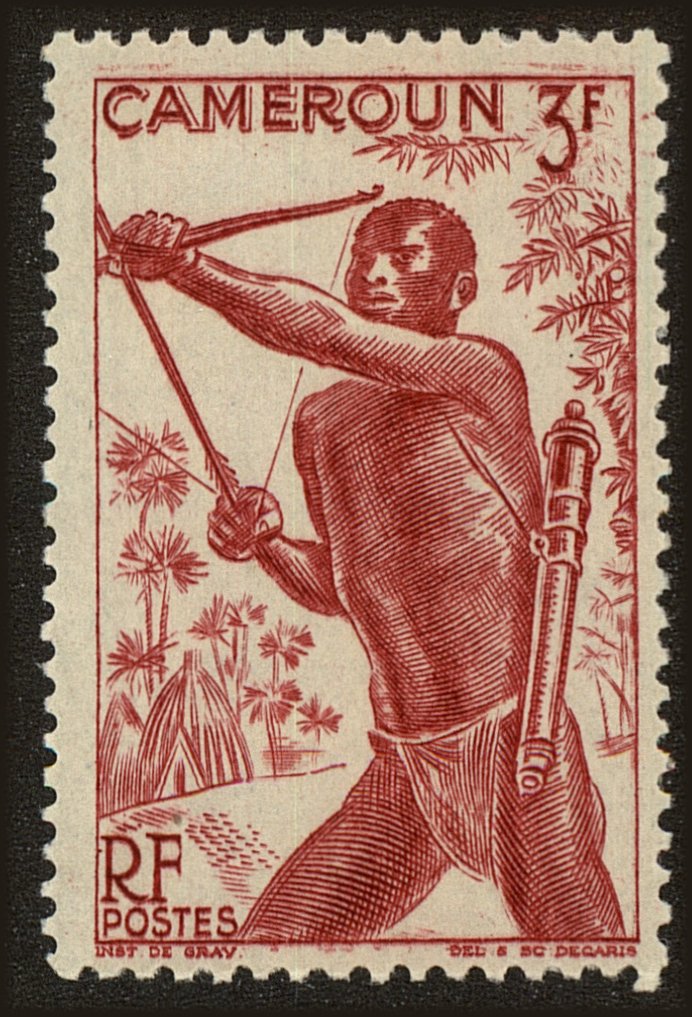 Front view of Cameroun (French) 314 collectors stamp