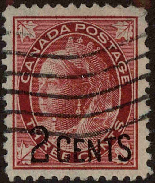 Front view of Canada 87 collectors stamp