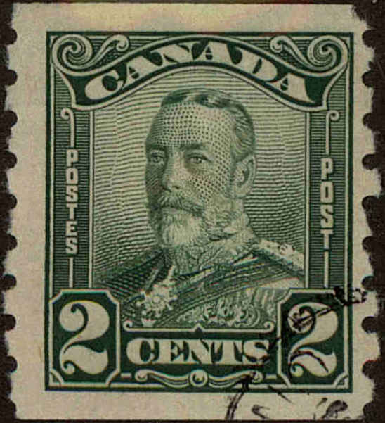 Front view of Canada 161 collectors stamp