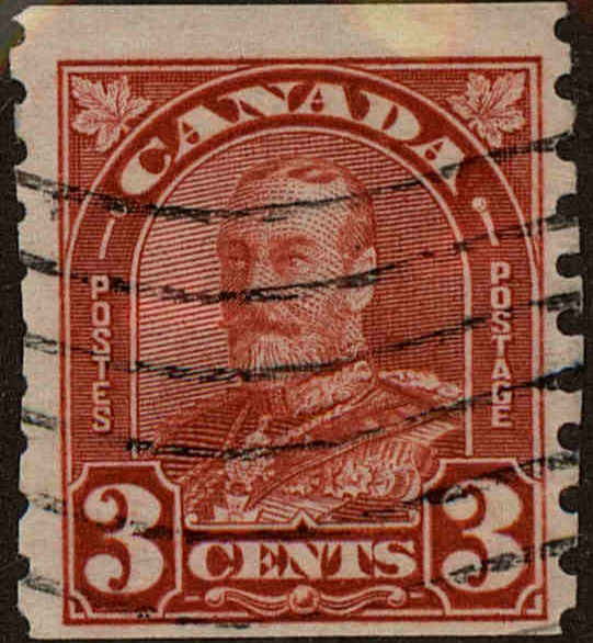 Front view of Canada 183 collectors stamp