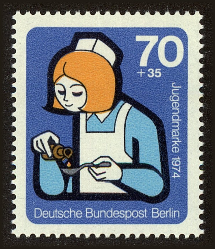 Front view of Germany 9NB109 collectors stamp