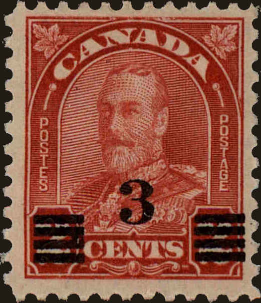 Front view of Canada 191 collectors stamp